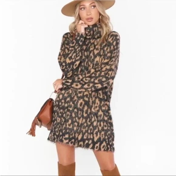 Show Me Your MuMu Fatima Turtleneck Dress